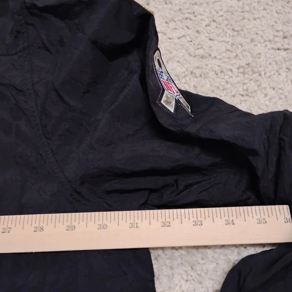 Houston Texans Jacket Mens 4XL Black Nike Salute To Service Sideline Windbreaker